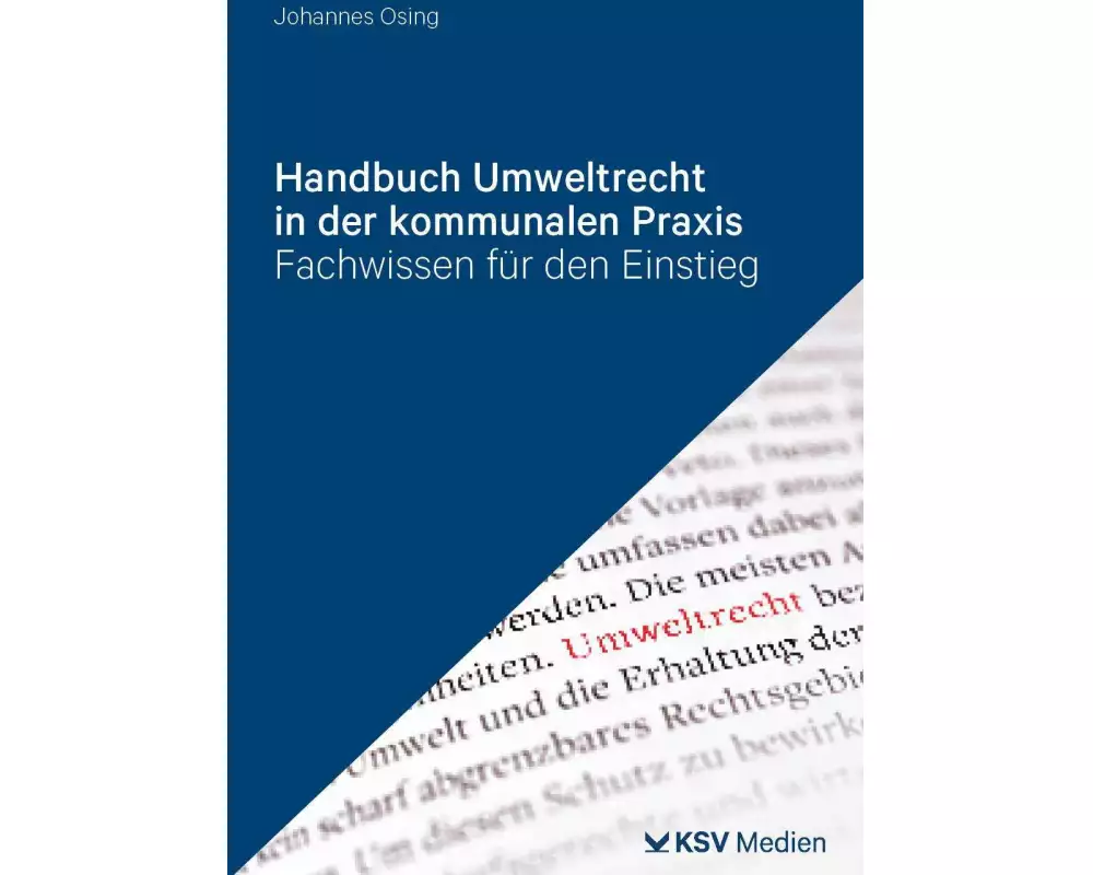 Handbuch Umweltrecht in der kommunalen Praxis