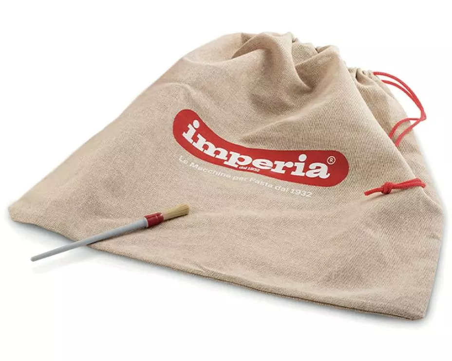 Imperia Pastamaschine iPasta Ruvida Silber