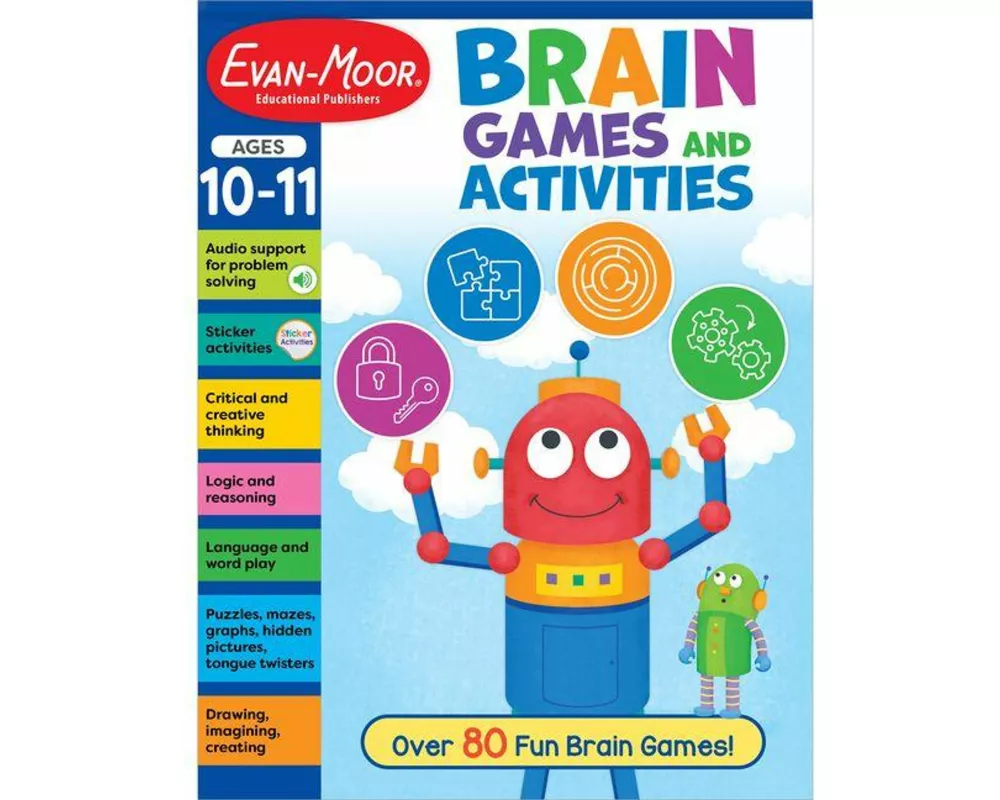 Brain Games And Activities, Ages 10-11