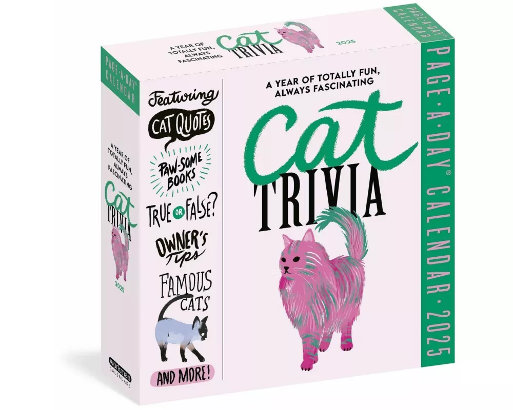Cat Trivia Page-A-Day Calendar 2025