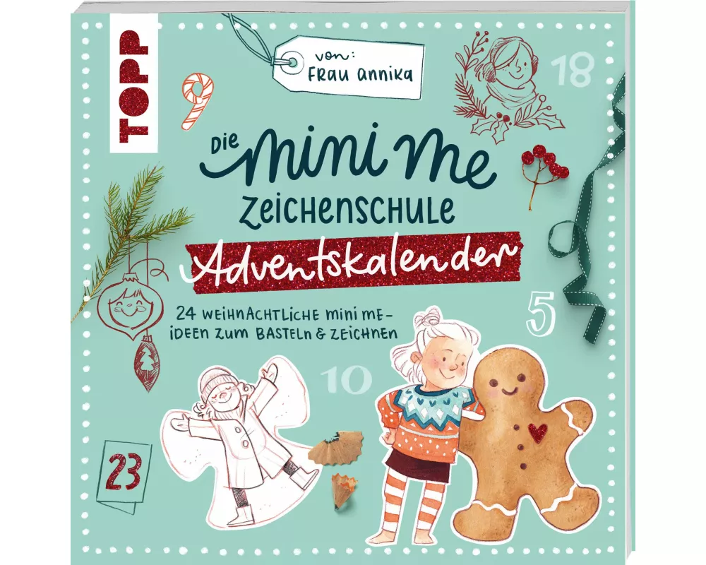 Die Mini me Zeichenschule Adventskalender von Frau Annika