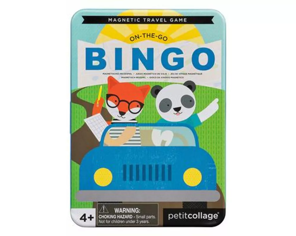 On-The-Go Bingo Magnetic Travel Game