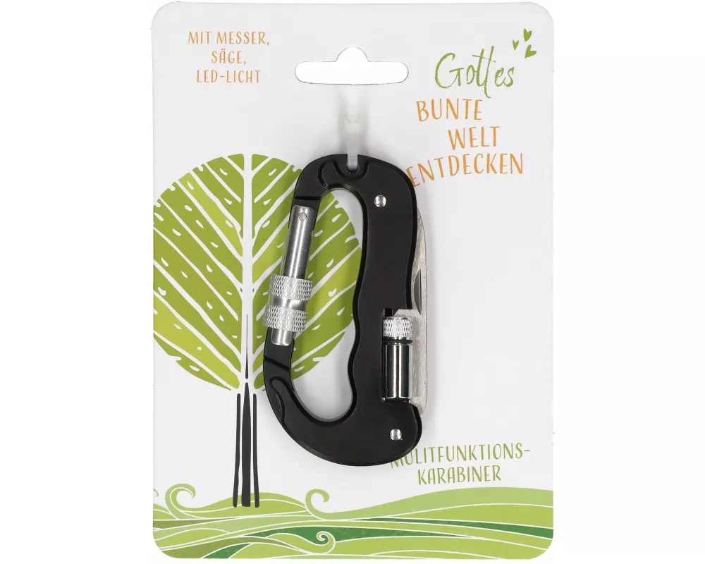 Gottes bunte Welt entdecken. Multifunktions-Karabiner