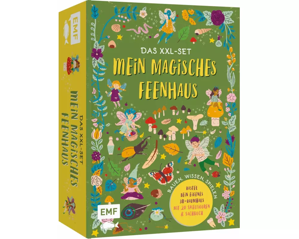 Das XXL-Set – Bauen, Wissen, Spielen: Mein magisches Feen-Haus