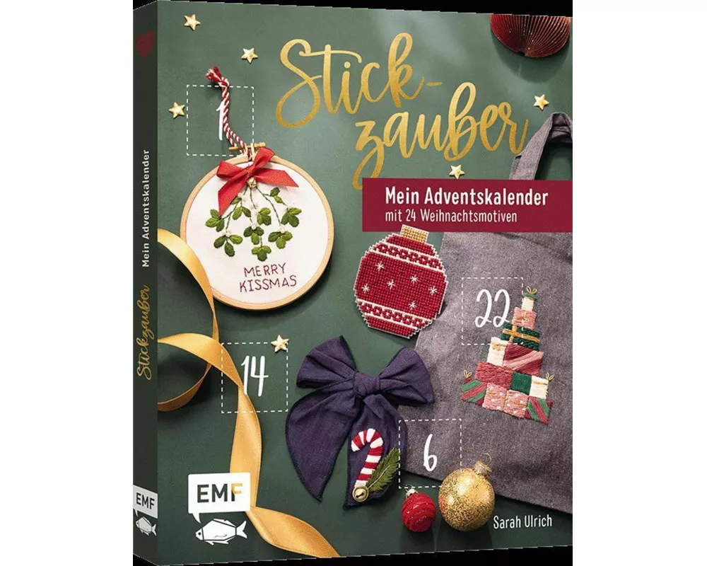 Mein Adventskalender-Buch – Stickzauber