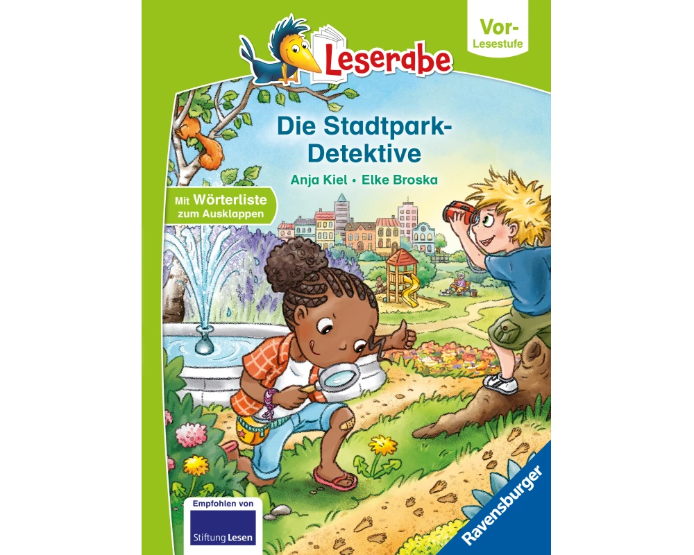 Leserabe Vor-Lesestufe - Die Stadtpark-Detektive