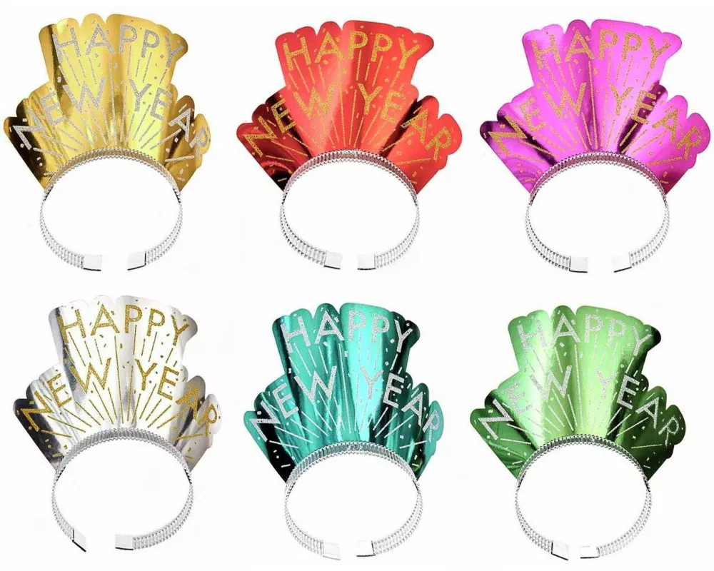 Haarreifen Happy New Year