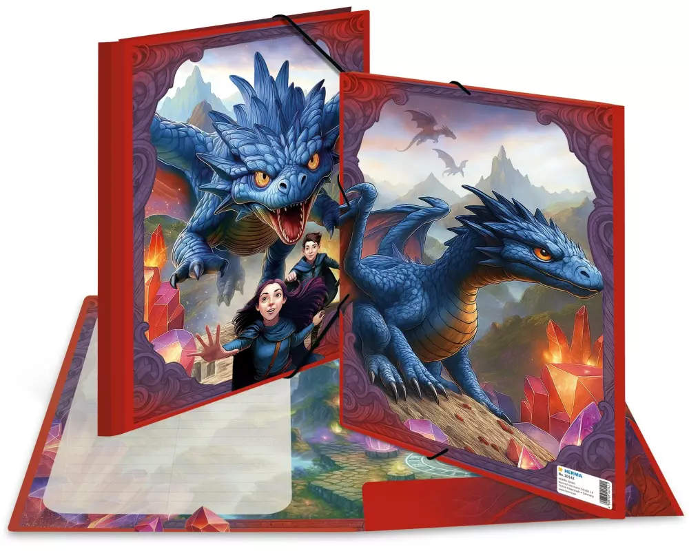 HERMA Zeichenmappe A4 Dragon 1 Stück