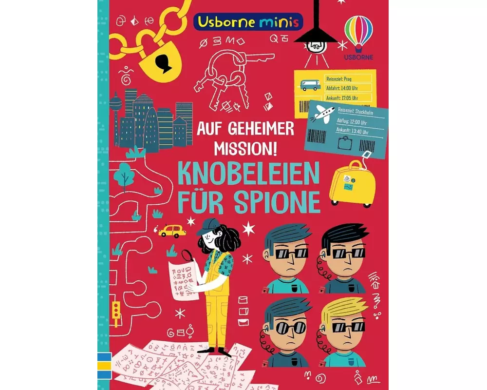 Usborne Minis: Auf geheimer Mission! Knobeleien für Spione