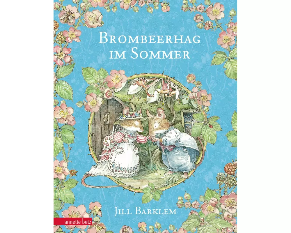 Brombeerhag im Sommer