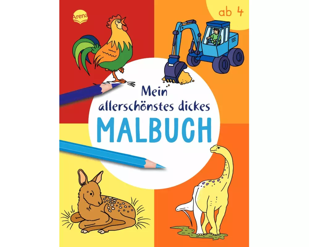 Mein allerschönstes dickes Malbuch