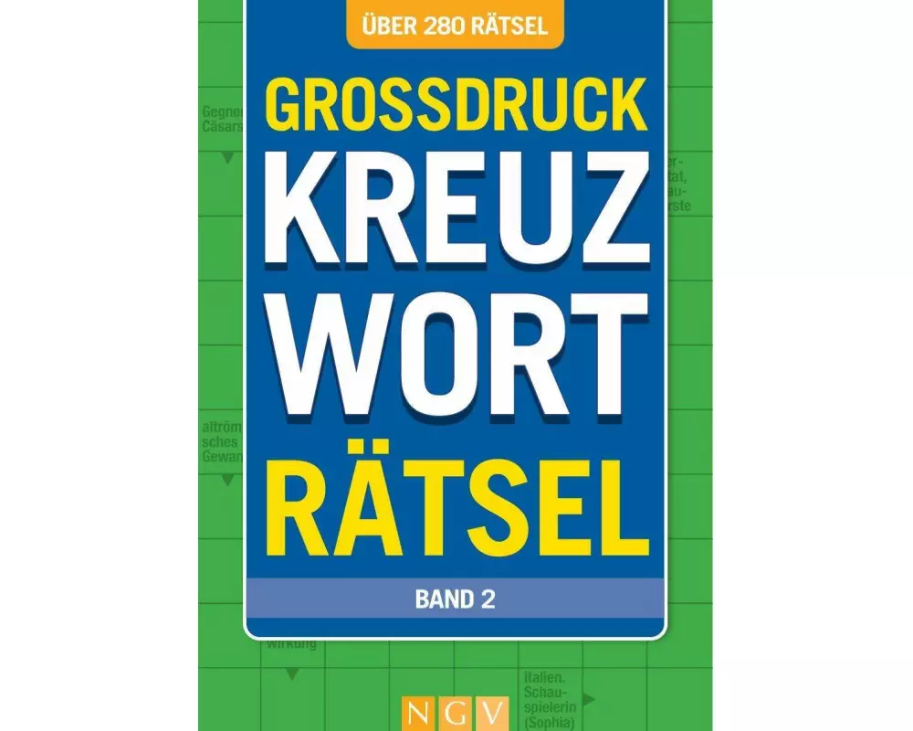 Großdruck Kreuzworträtsel - Band 2
