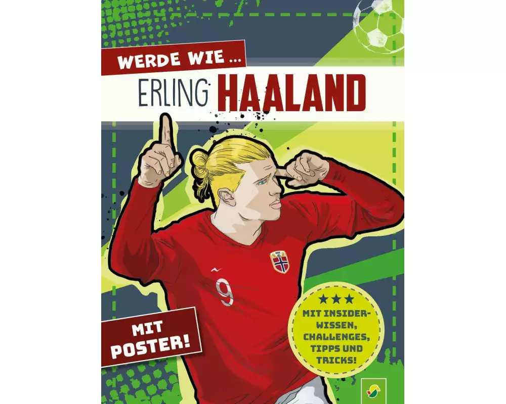 Werde wie ... Erling Haaland | Mit Poster