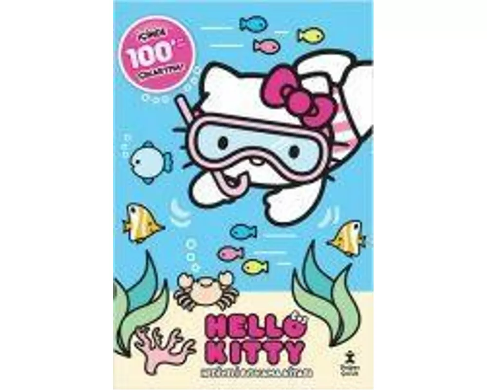 Hello Kitty Hediyeli Boyama Kitabi - Icinde 100den Fazla Cikarma