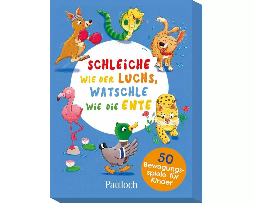 Schleiche wie der Luchs, watschle wie die Ente