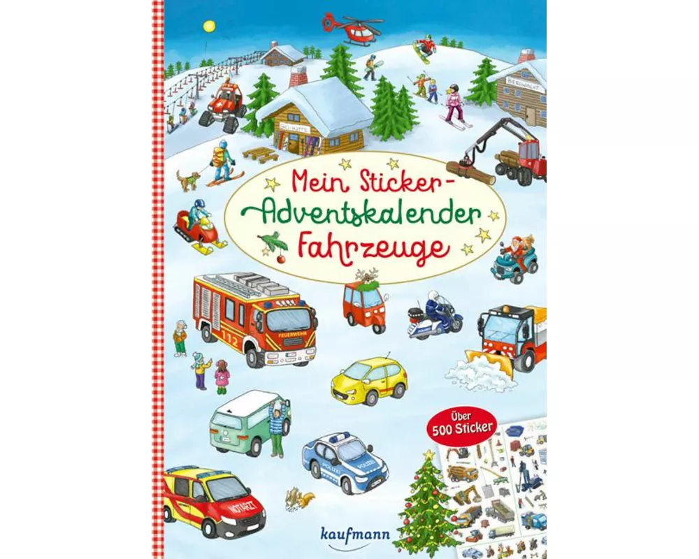 Mein Sticker-Adventskalender