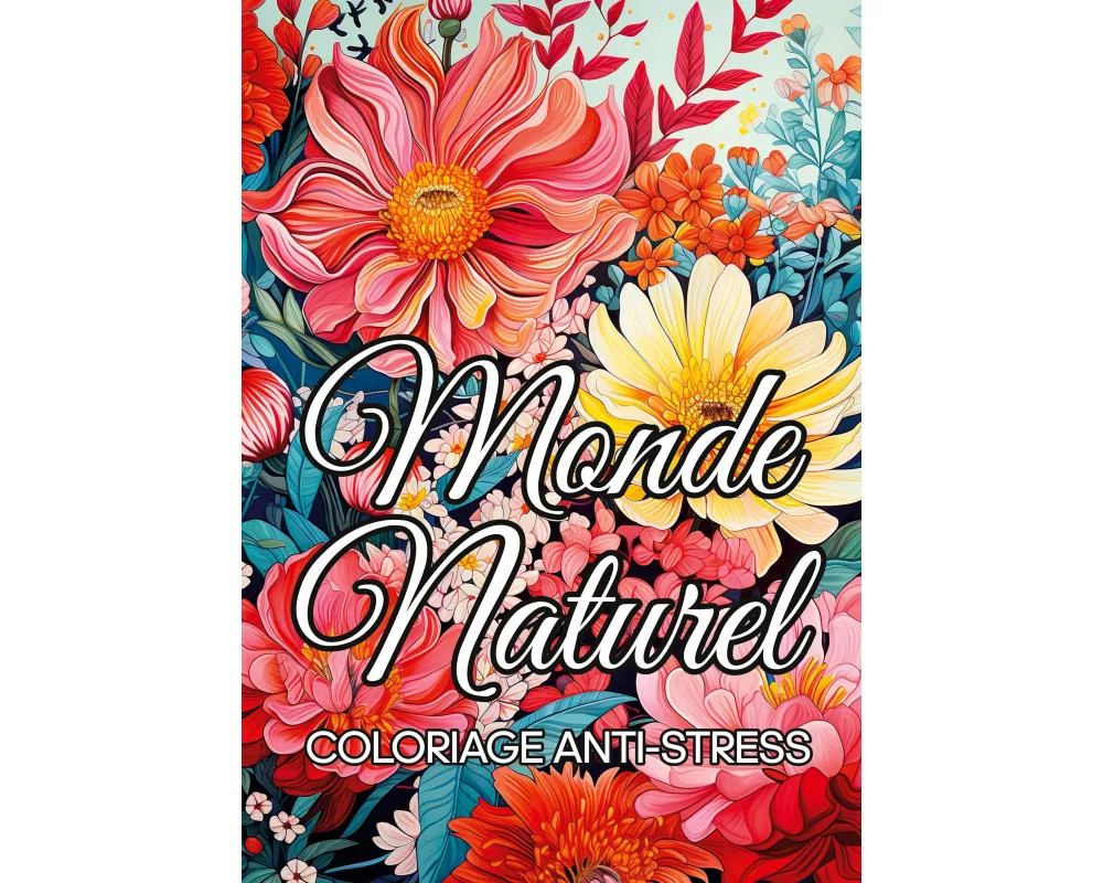 Monde naturel coloriage anti-stress