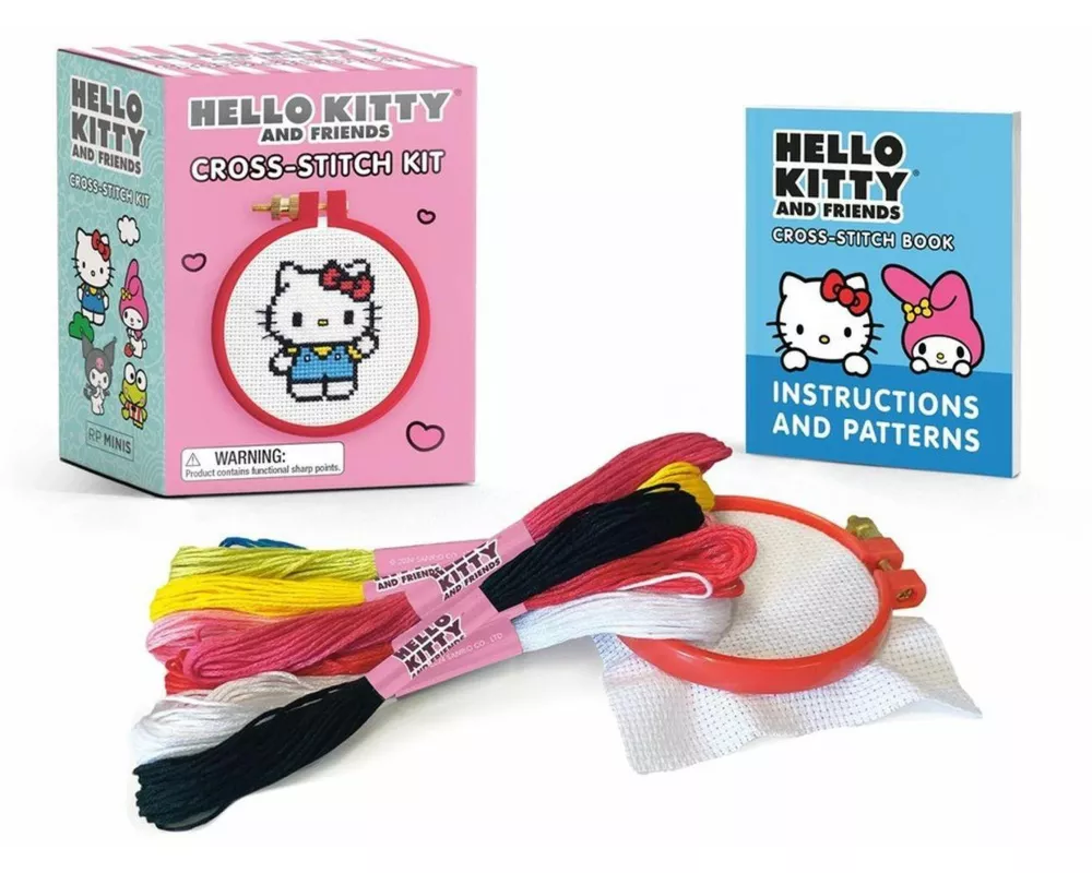 Hello Kitty and Friends Cross-Stitch Kit