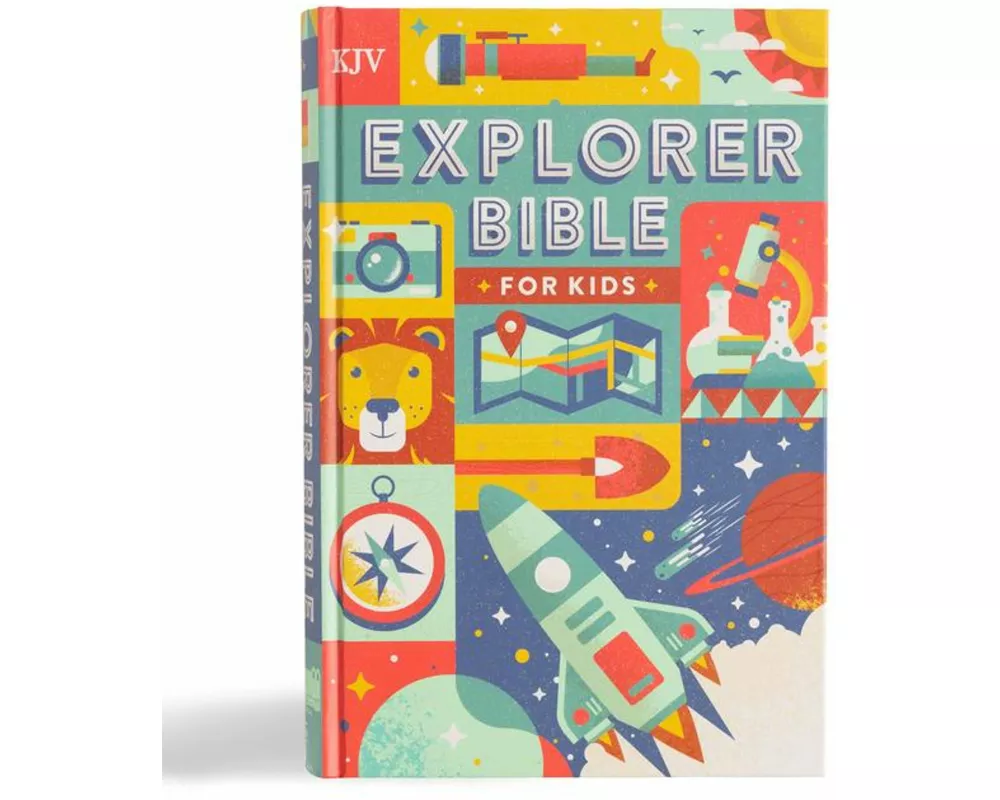 KJV Explorer Bible for Kids, Hardcover