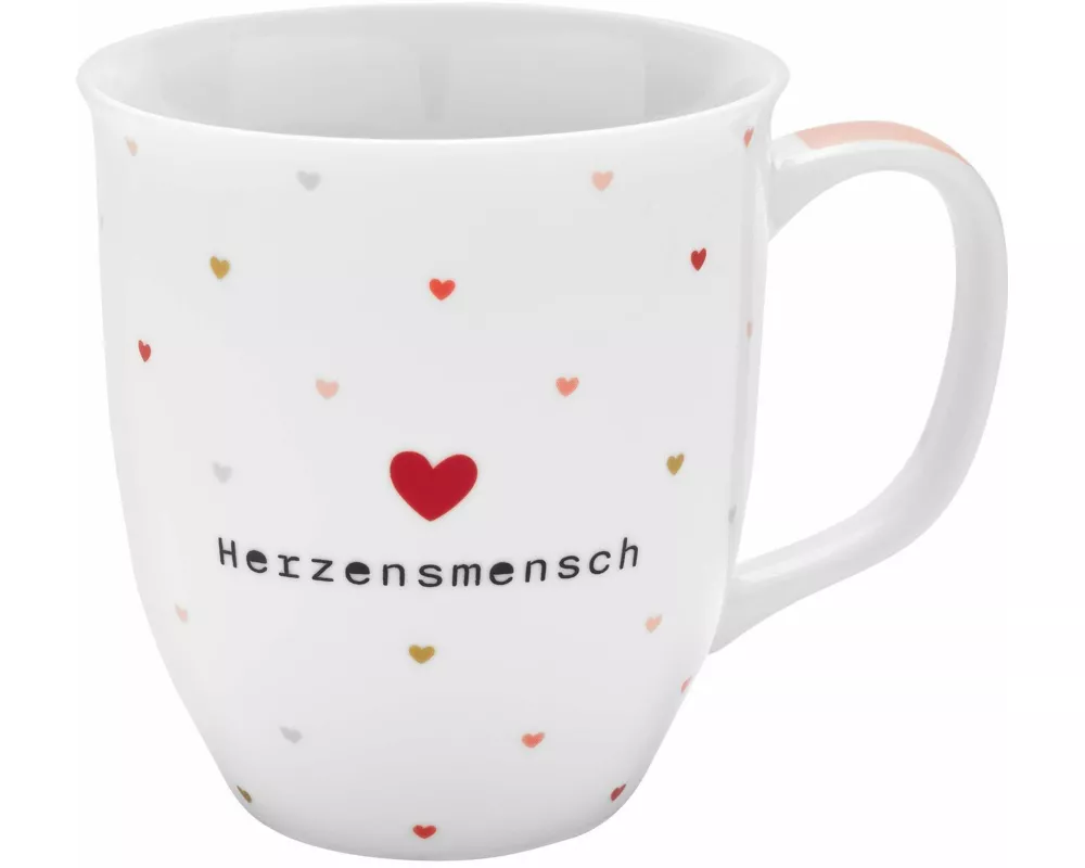 Tasse mit Motiv "Herzensmensch"