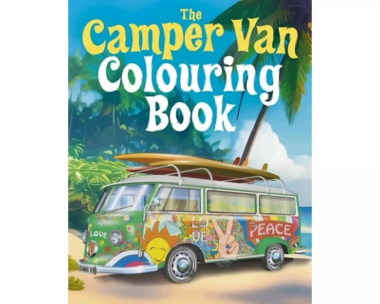 The Camper Van Colouring Book