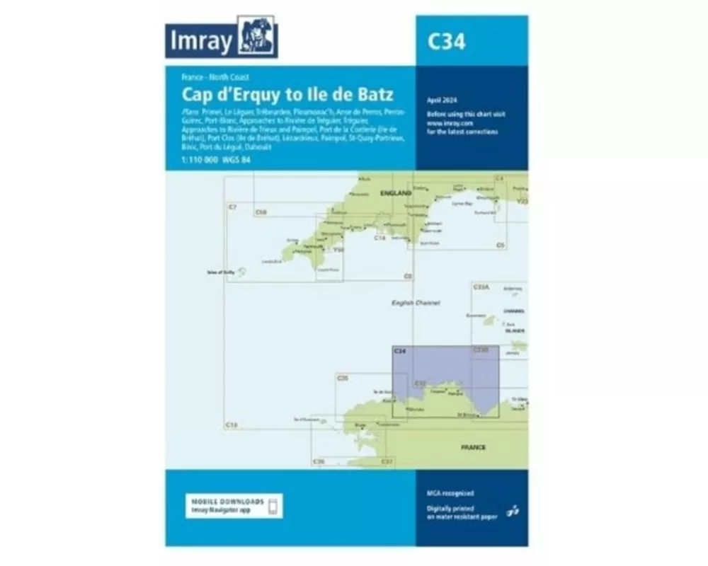Imray Chart C34