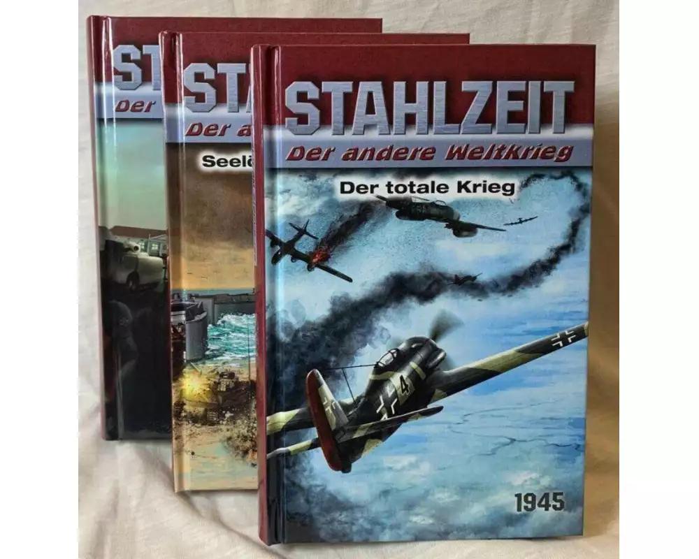 STAHLZEIT Bände 10-12: Der totale Krieg - Seelöwe - die Invasion - Zeitenwende