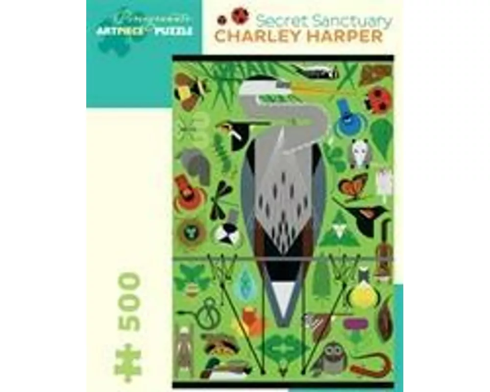 Charley Harper: Secret Sanctuary 500-Piece Jigsaw Puzzle