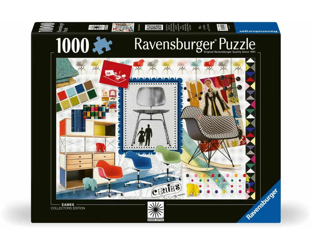 Erwachsenenpuzzle 1000 Teile - Eames Design Spectrum