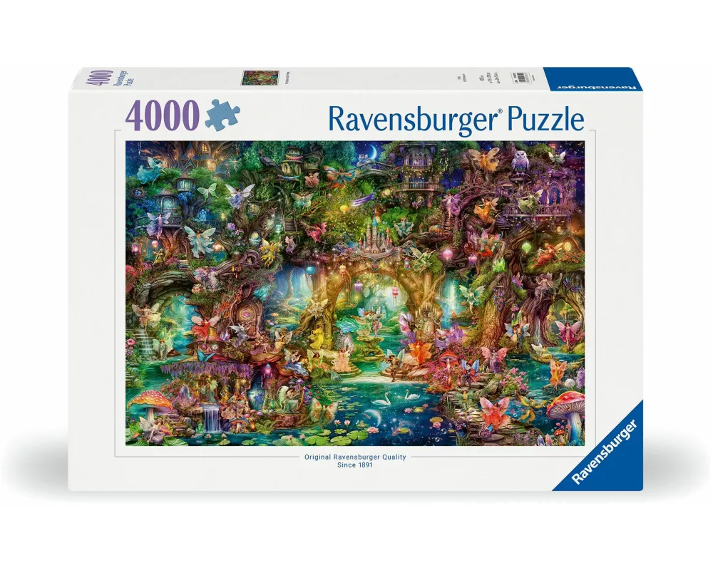 Erwachsenenpuzzle 4000 Teile - Die verborgene Welt der Feen
