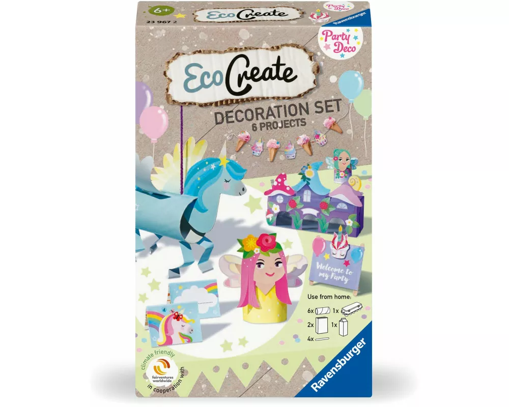EcoCreate Mini - Dekoriere deine Einhorn-Party