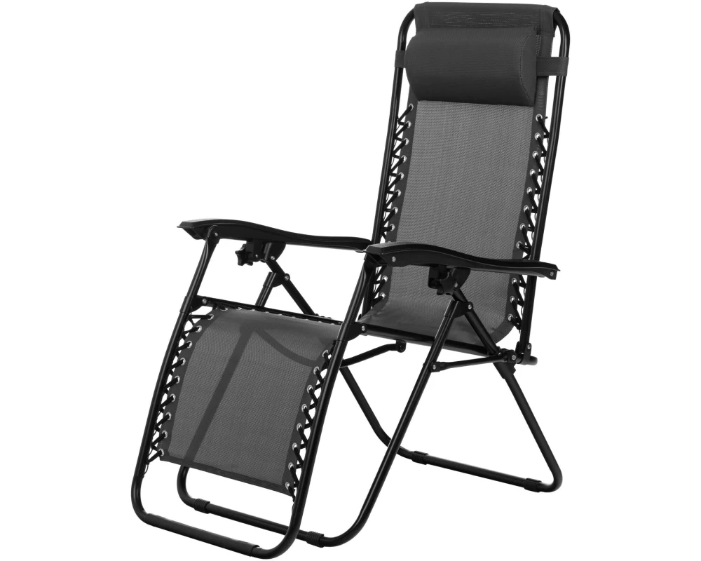 COCON Liegestuhl, Dunkelgrau