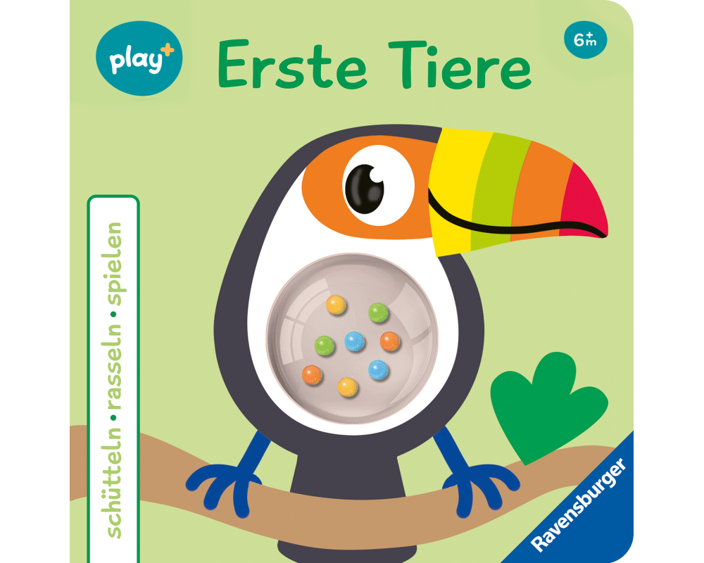 Play+ Schütteln, rasseln, spielen Erste Tiere - ab 6 Monate
