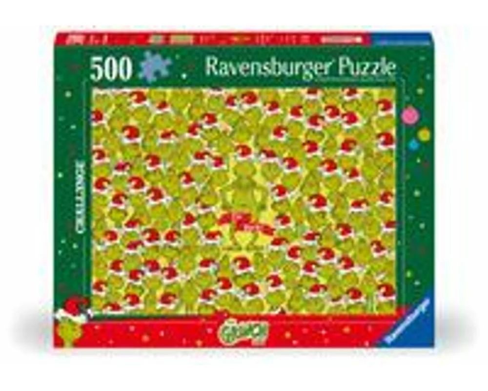 Erwachsenenpuzzle 500 Teile - The Grinch - Fröhliche Grinchmas Challenge