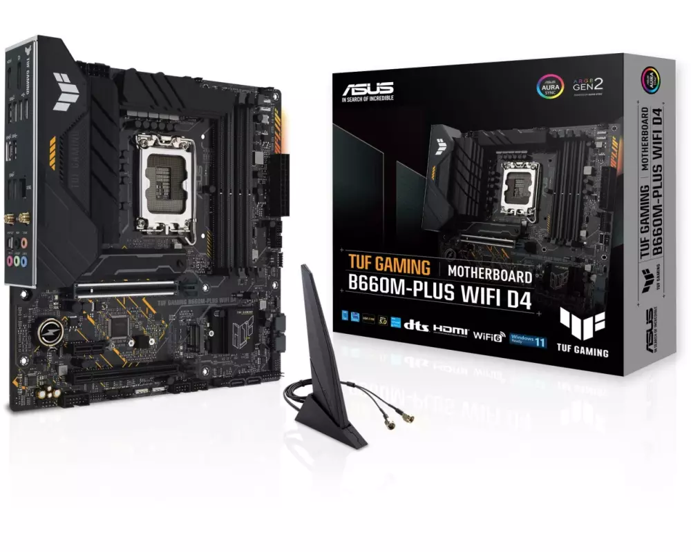 ASUS Mainboard TUF GAMING B660M-PLUS WIFI D4
