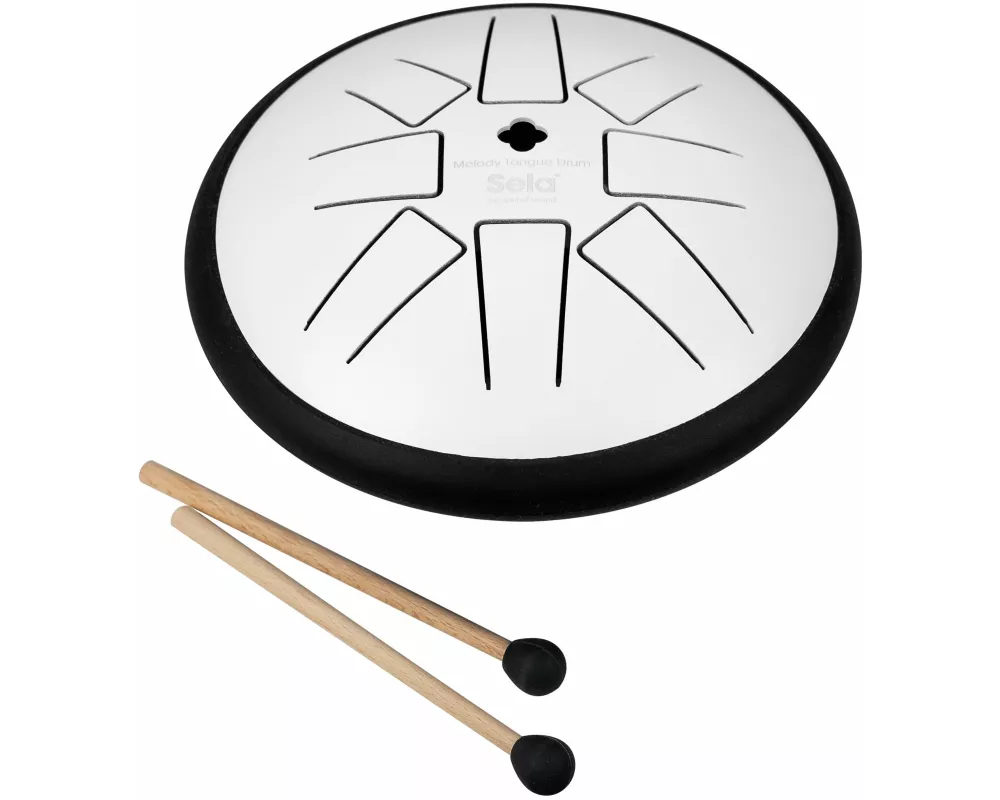 Melody Tongue Drum 6" G Min White
