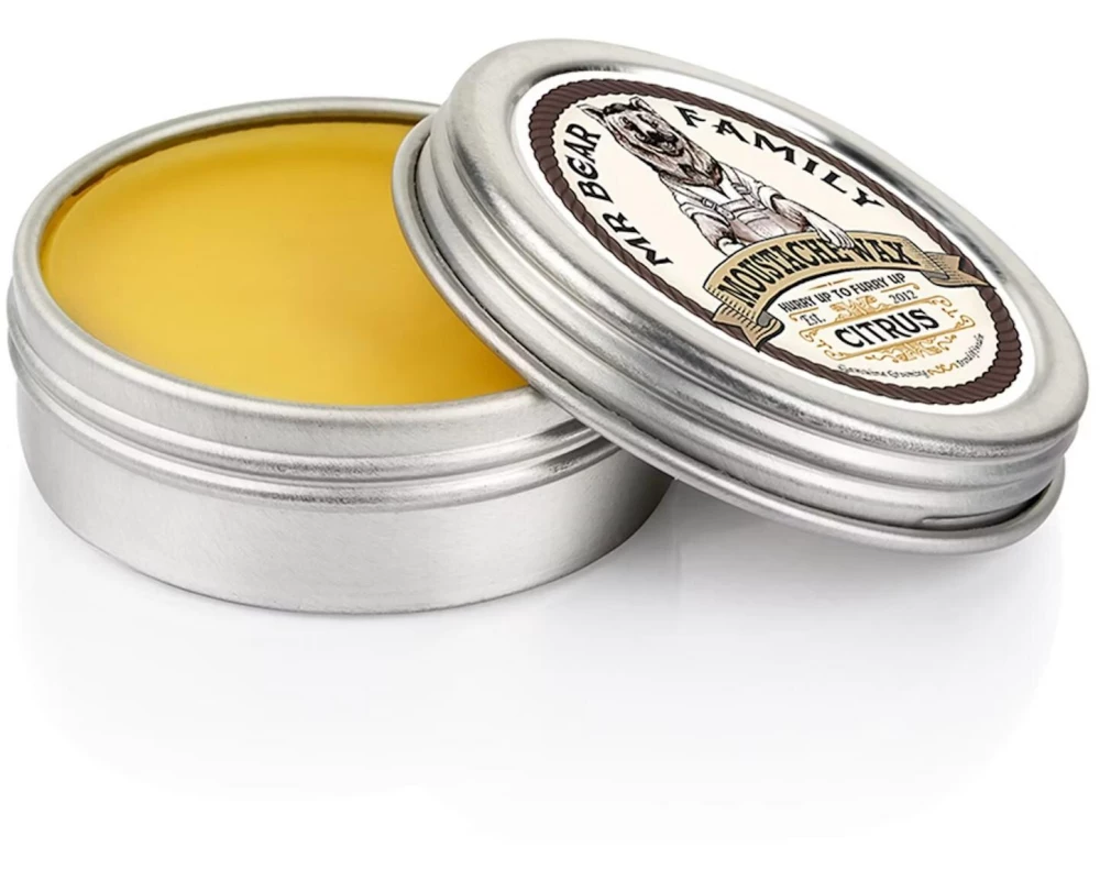 Mr. Bear Family Moustache Wax Citrus Bartwachs Citrus 30 ml