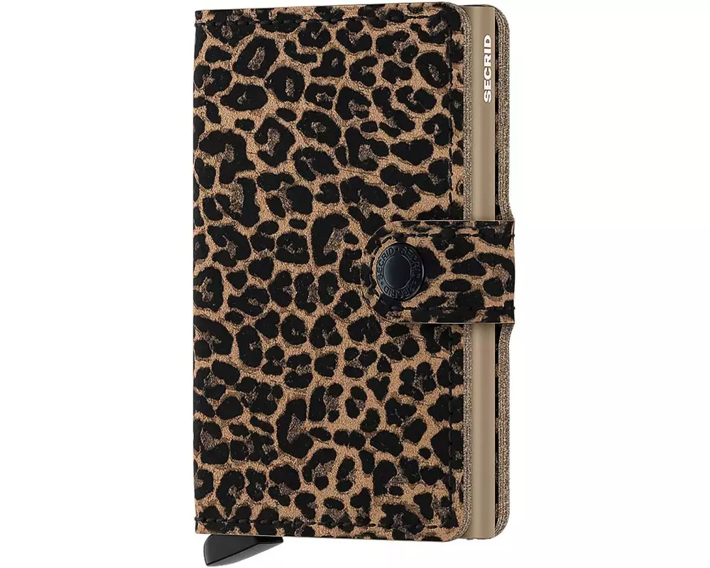 SECRID Portemonnaie Miniwallet Beige/Schwarz