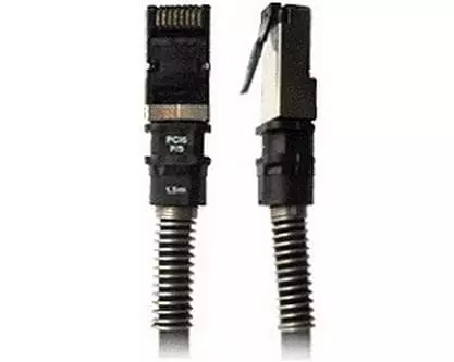 Patchsee Patchkabel RJ-45 - RJ-45 Cat 6A, U/UTP, 2.1 m, Schwarz