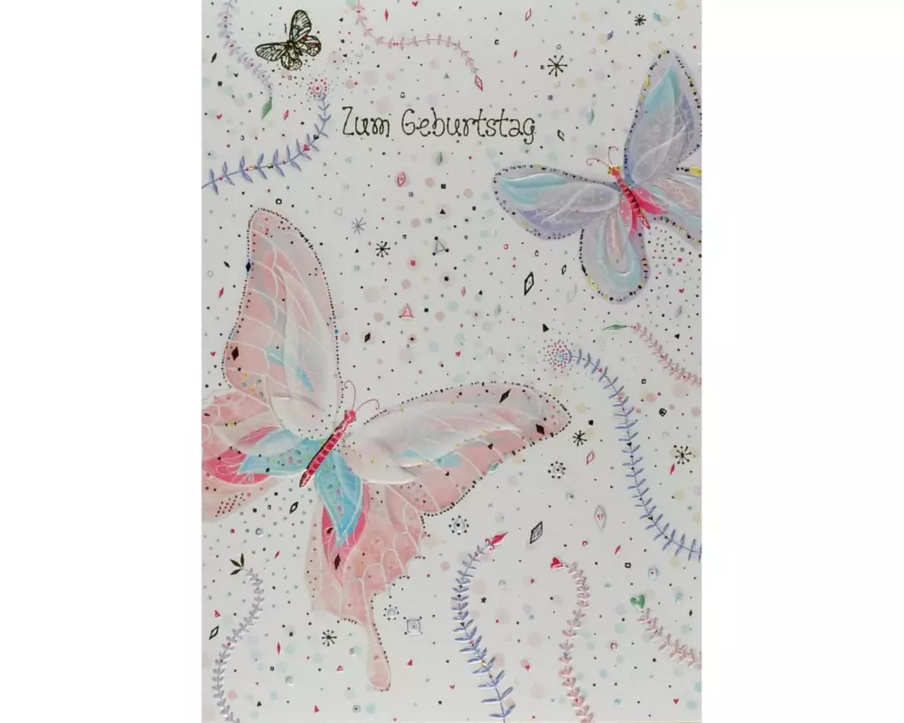 ABC Geburtstagskarte Stella B6