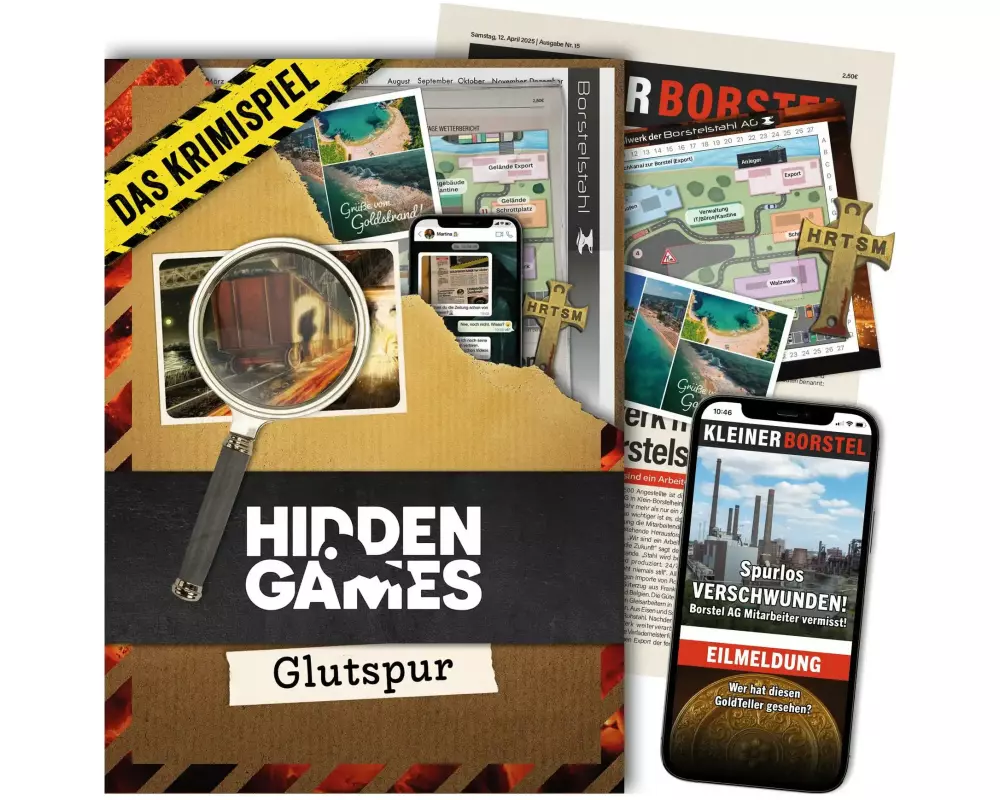 Hidden Games Glutspur Krimispiel