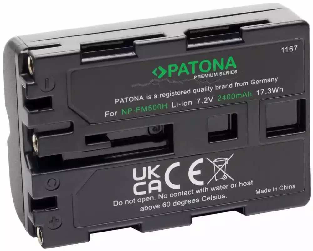 Patona Digitalkamera-Akku Premium NP-FM500H