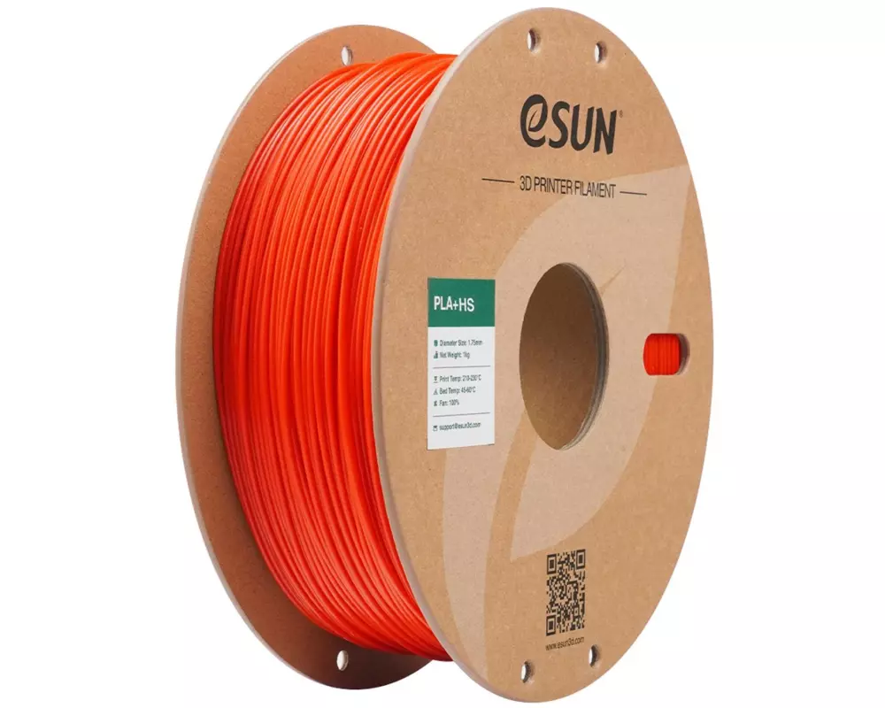eSun Filament PLA+ HS RGB Rot 1.75 mm 1 kg