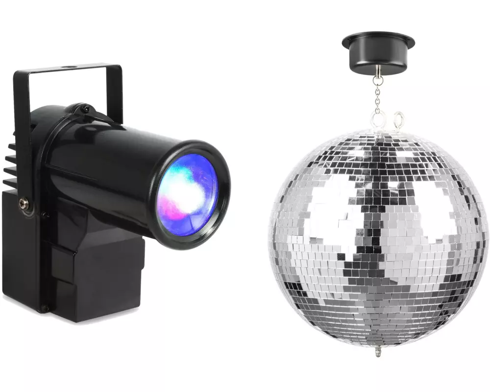 BeamZ Spiegelkugel Kit 2