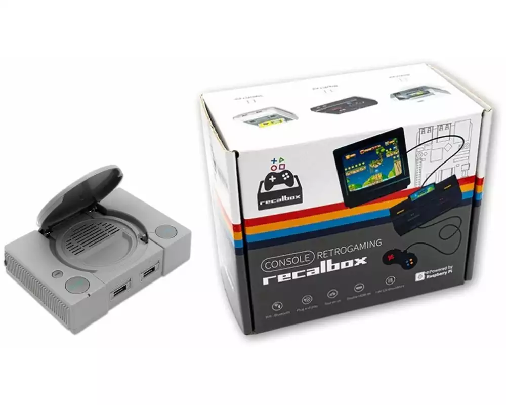 HutoPi Gaming Kit Raspberry Pi 4, 4 GB Retrogaming PS1 Set