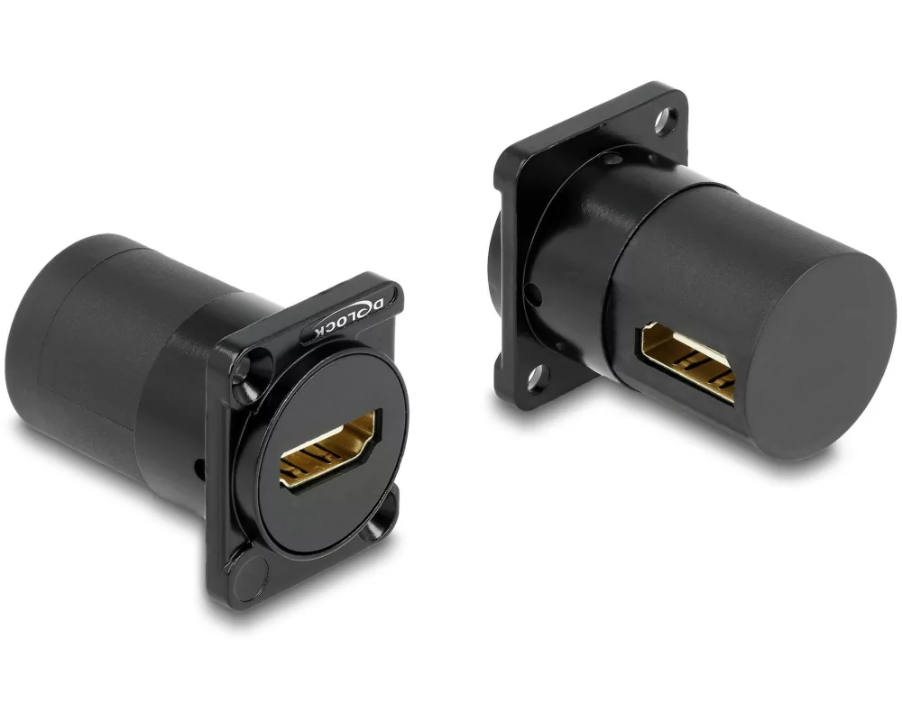 Delock D-Typ HDMI Buchse zu Buchse 90° gewinkelt