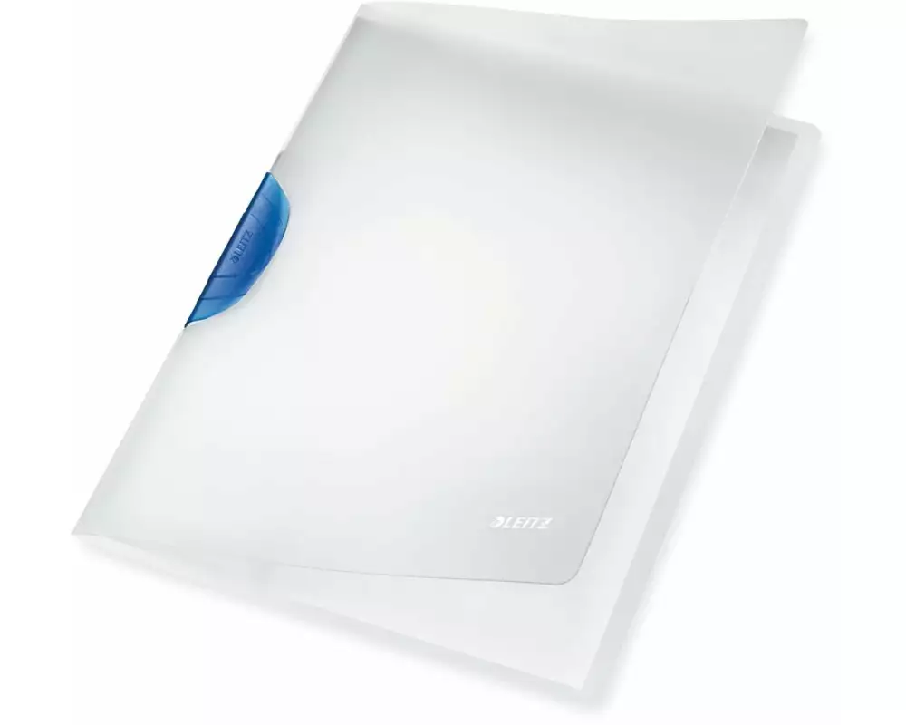 Leitz Klemmhefter Color-Clip Magic Blau/Semitransparent