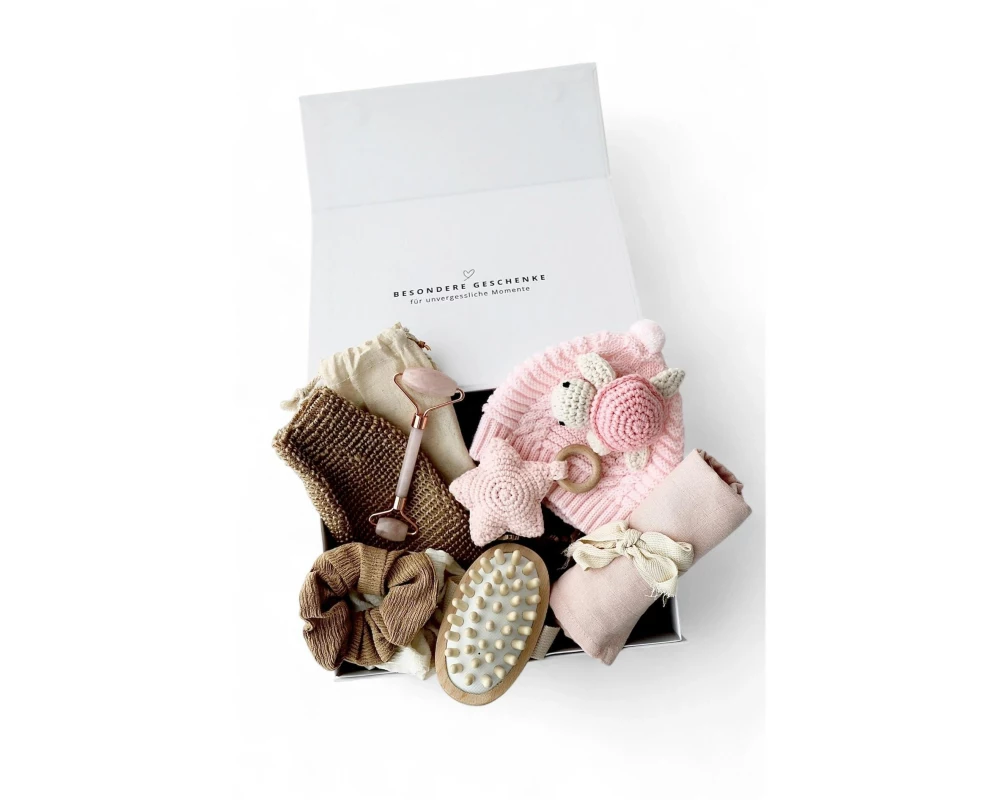 Oykami Mama-Baby Geschenkbox Elora Rosa