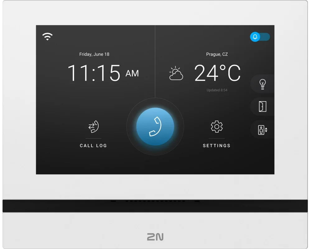 2N Innensprechstelle Indoor View Wi-Fi Weiss