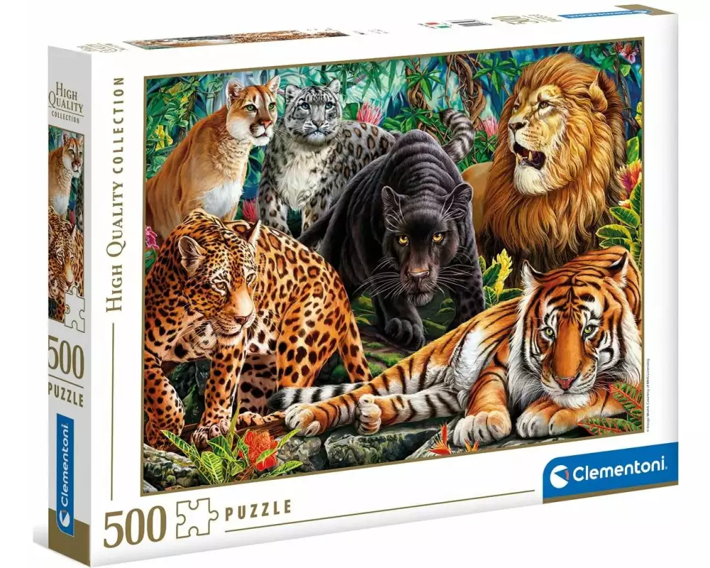 Clementoni Puzzle Tiere der Wildnis